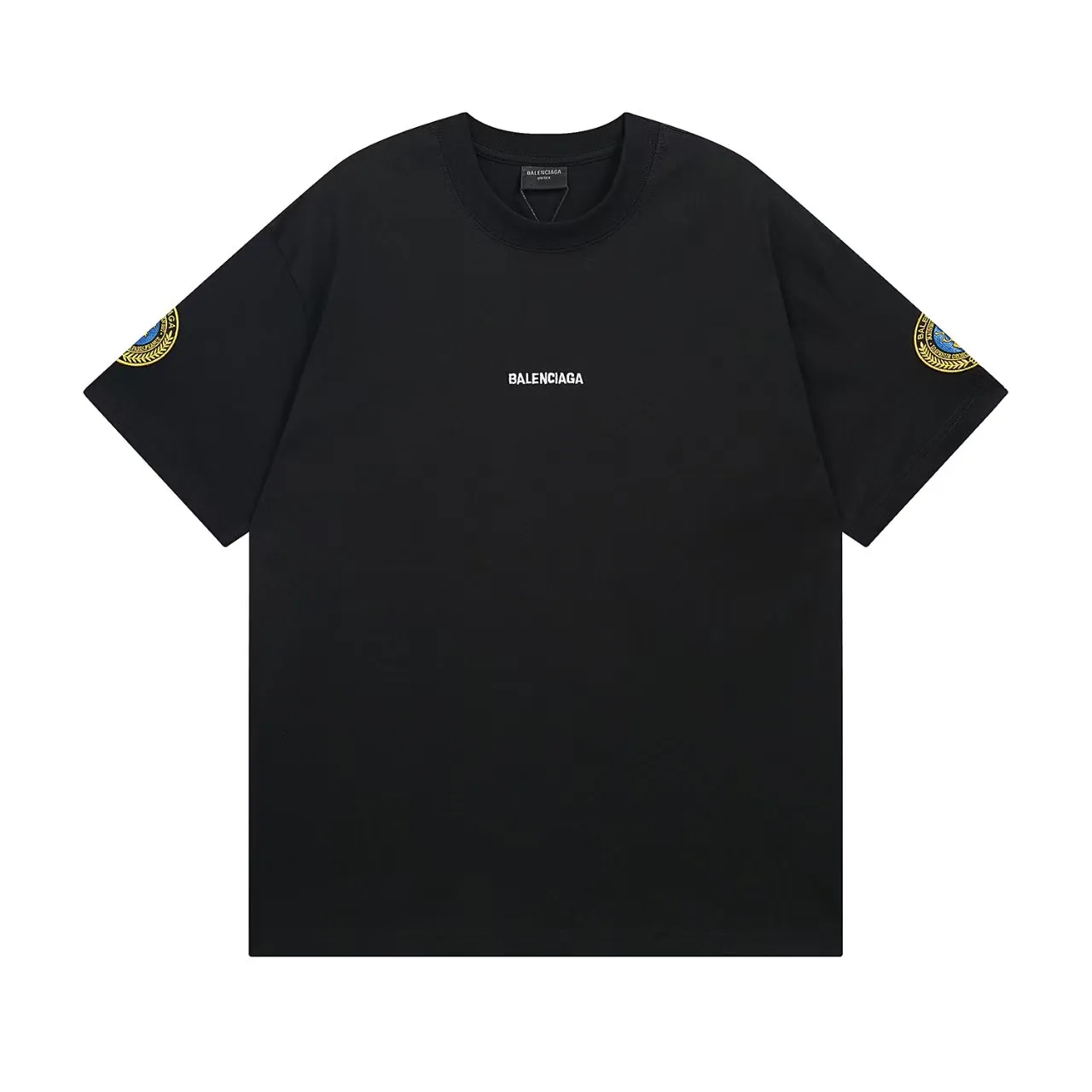 # 25SS Classic LOGO # BALENCI*GA # 260g * 1 1 + os Same Style！！ ：3263# Sizes：xs-L ： 2 （White.Black）